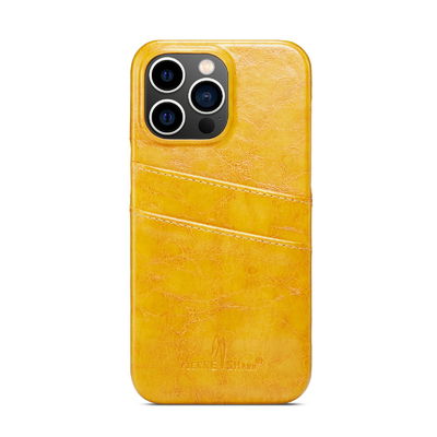 Kundenspezifisches iPhone 14-Pro-Max Leather Phone Cases Dirtproof-Haltbarkeit