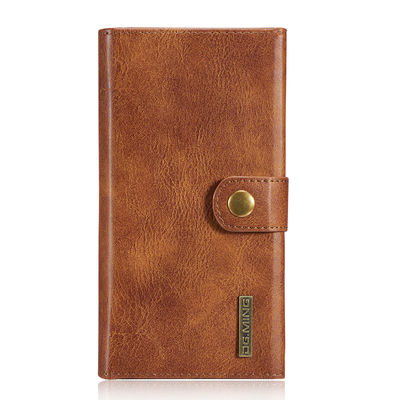 Stoßsichere lederne Telefon-Kästen schmutzfester Flip Card Holder Wallet PUs