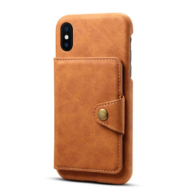 Magnetische Iphone 11 Pro-Max Leather Phone Cases Telefon-Beutel-Kasten Soems TA020