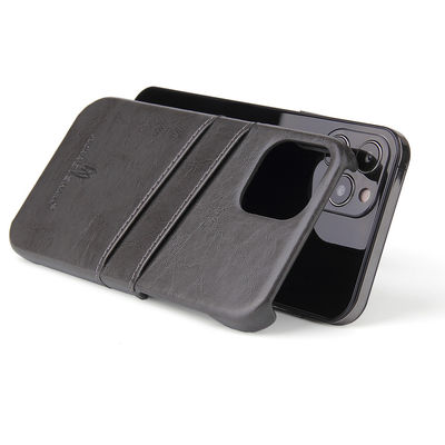 Echter Iphone Leder-Kasten-vorzüglicher Geldbörsen-Luxuskasten Soems/ODM