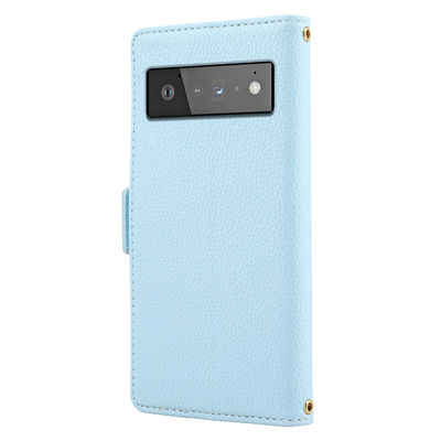 Pixel-Telefon-Kästen Tpu Google bedecken Scratchproof Flip Stand Leather