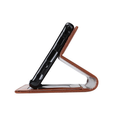 Stoßsicherer Fahrwerk-Handy-Fall Tpu überziehen vorzügliches besonders angefertigtes Soem mit Leder