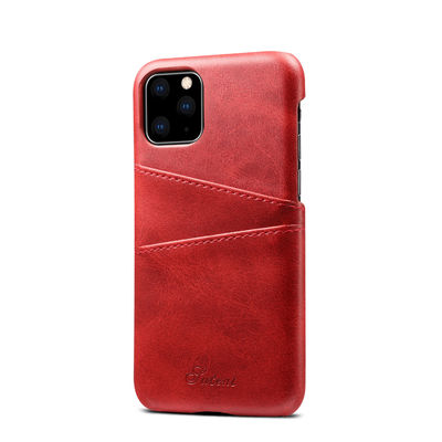 Geldbörsen-Kasten-vorzügliche Kasten-Telefon-Prämie ODM echte lederne Iphone