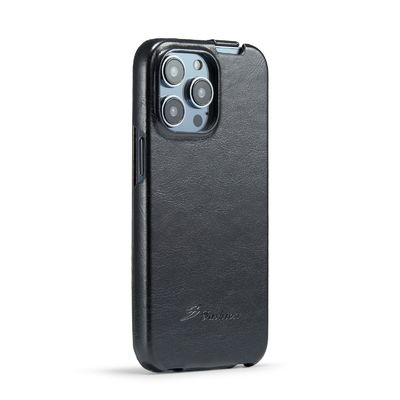 Vorzüglicher echter lederner magnetischer Luxusfall Telefon-Kästen Soems Iphone 14