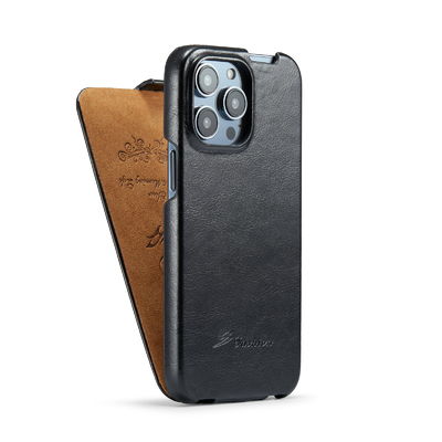 Vorzüglicher echter lederner magnetischer Luxusfall Telefon-Kästen Soems Iphone 14