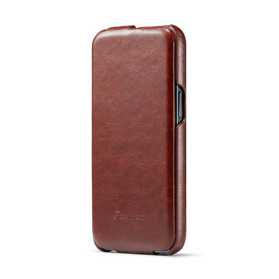 Vorzüglicher echter lederner magnetischer Luxusfall Telefon-Kästen Soems Iphone 14