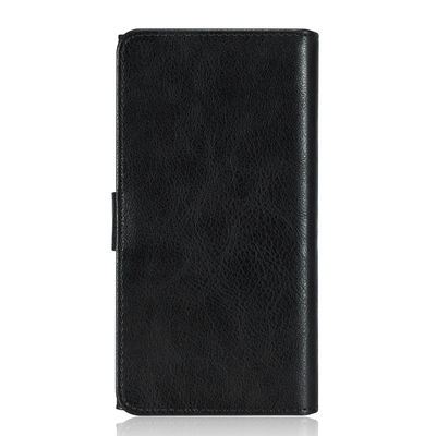 Stoßsichere lederne Telefon-Kästen schmutzfester Flip Card Holder Wallet PUs