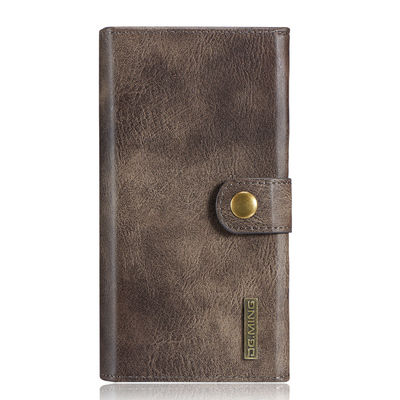 Stoßsichere lederne Telefon-Kästen schmutzfester Flip Card Holder Wallet PUs