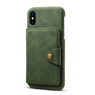 Magnetische Iphone 11 Pro-Max Leather Phone Cases Telefon-Beutel-Kasten Soems TA020