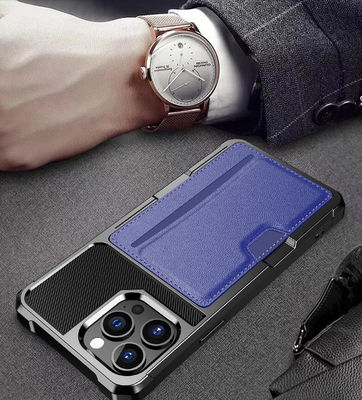 Vorzüglicher Magnetkarten-Halter für schmutzfestes Leder 13 Iphone 12