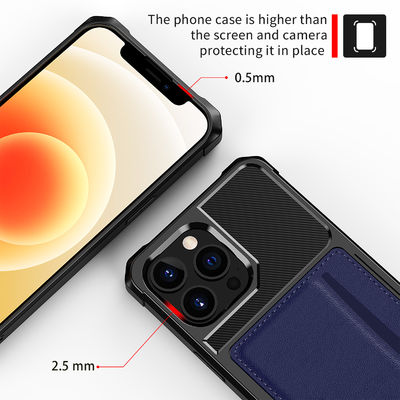 Vorzüglicher Magnetkarten-Halter für schmutzfestes Leder 13 Iphone 12