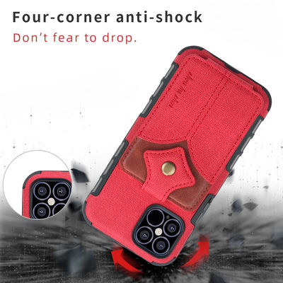 Lederner Fall lederner Telefon-Kasten-lederner Geldbörsen-Telefon-Kasten Iphone