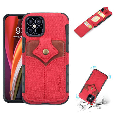 Lederner Fall lederner Telefon-Kasten-lederner Geldbörsen-Telefon-Kasten Iphone
