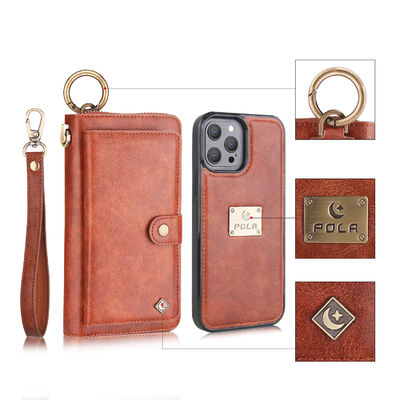 Lederne Telefon-Kasten-schützende Telefon-Luxuskasten-erstklassiges vorzügliches
