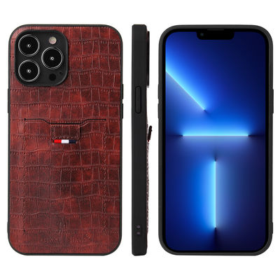Geldbörsen-Telefon-Kasten personifizierte lederner Telefon-Kasten-moderne Art