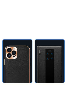 Echter lederner Telefon-Kästen lederner Iphone-Geldbörsen-Luxuskasten