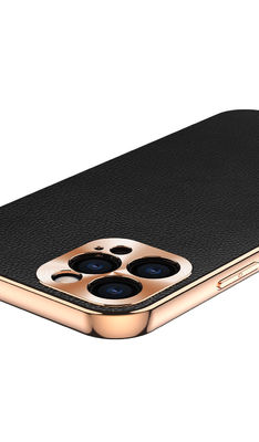 Echter lederner Telefon-Kästen lederner Iphone-Geldbörsen-Luxuskasten