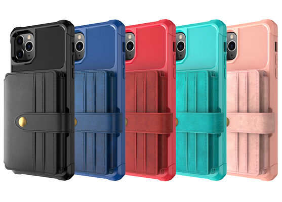 Glatte Fahrwerk-Telefon-Kasten-stoßsicherer magnetischer lederner Telefon-Kasten