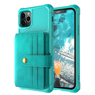 Glatte Fahrwerk-Telefon-Kasten-stoßsicherer magnetischer lederner Telefon-Kasten