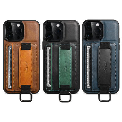 Moderne lederne Telefon-Kasten-volle Schutz-Telefon-Kastenhaltbarkeit