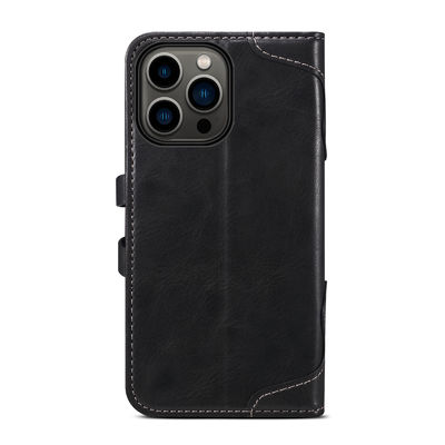 Echte lederne Telefon-Kasten-einzigartige Handy-Fallluxusprämie