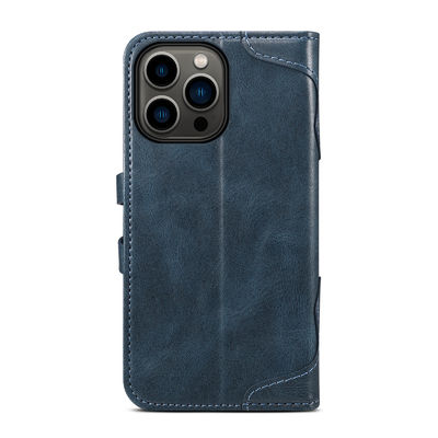 Echte lederne Telefon-Kasten-einzigartige Handy-Fallluxusprämie