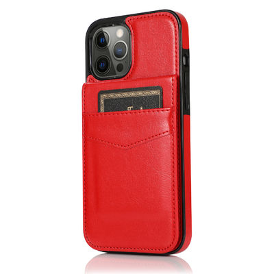 Kratzer-Beweis-Leder-Telefon-Kästen Geldbörsen-Telefon-Kasten Iphone lederne