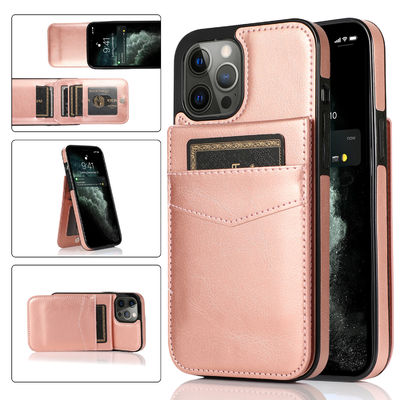 Kratzer-Beweis-Leder-Telefon-Kästen Geldbörsen-Telefon-Kasten Iphone lederne