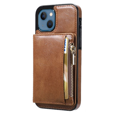 Abnehmbarer lederner Magnetkarten-Taschen-Telefon-Kasten für Galaxie S22 S23 ultra