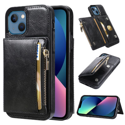 Abnehmbarer lederner Magnetkarten-Taschen-Telefon-Kasten für Galaxie S22 S23 ultra