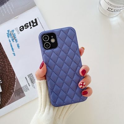 Hinunter Karikatur-ledernen echten ledernen Telefon-Rückendeckel für iPhone 12-Promaximales