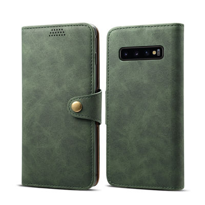 Nahtlose lederne schützende Fall-Scratchproof Luxusechtes Samsungs