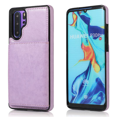 Ledernes stoßsicheres Telefon umkleidet Rückendeckel-Telefon-Kasten TPU schmutzfesten