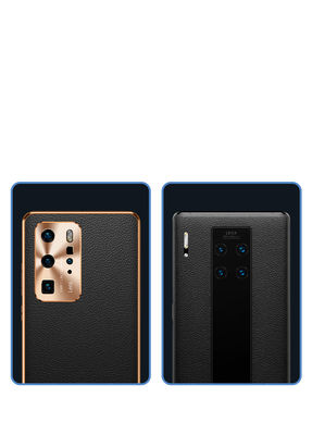 Stoßsicherer lederner Geldbörsen-Telefon-Kasten Iphone 11 12 13 14 vorzüglich