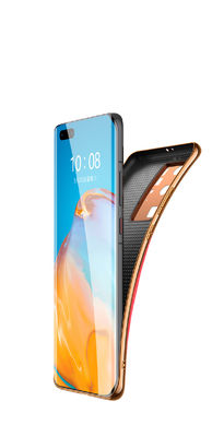 Stoßsicherer lederner Geldbörsen-Telefon-Kasten Iphone 11 12 13 14 vorzüglich