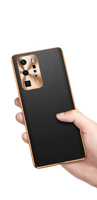 Stoßsicherer lederner Geldbörsen-Telefon-Kasten Iphone 11 12 13 14 vorzüglich