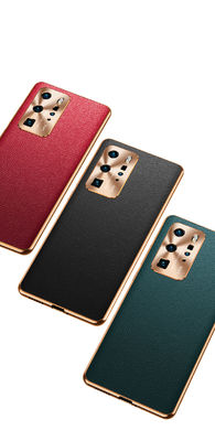 Stoßsicherer lederner Geldbörsen-Telefon-Kasten Iphone 11 12 13 14 vorzüglich