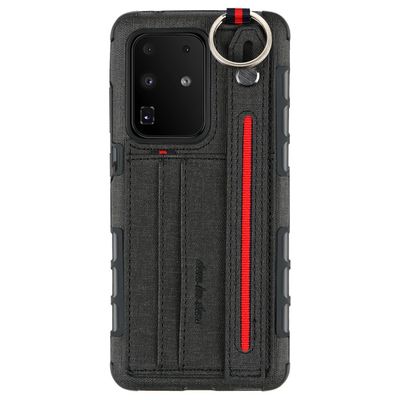 Echter Telefon-Kasten-lederne Kartenhalter schmutzfeste PU-Karten-Tasche