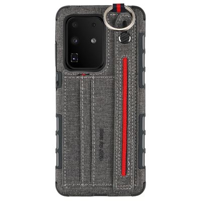 Echter Telefon-Kasten-lederne Kartenhalter schmutzfeste PU-Karten-Tasche