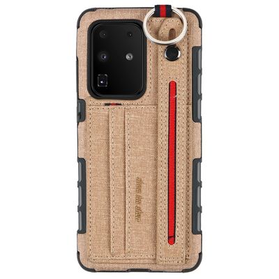 Echter Telefon-Kasten-lederne Kartenhalter schmutzfeste PU-Karten-Tasche