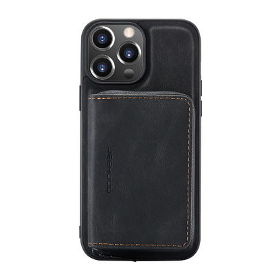 Nahtloser lederner Telefon-Kasten Iphone 12/Iphone 13 Multifunktions-Fall Iphone 14