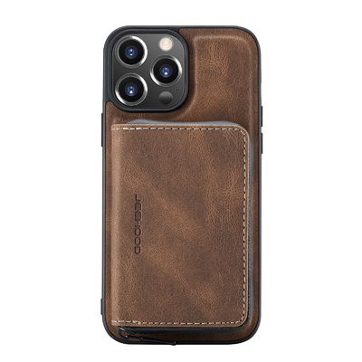 Nahtloser lederner Telefon-Kasten Iphone 12/Iphone 13 Multifunktions-Fall Iphone 14