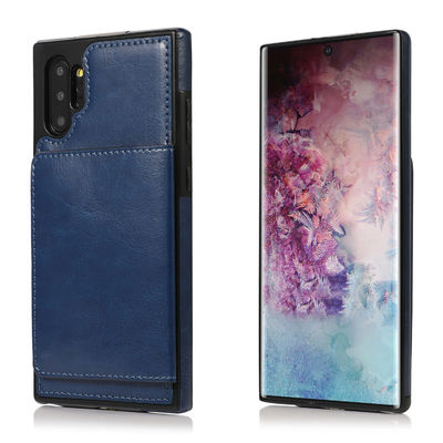 Leder-Kasten Soems 5g leichten Schlages 3 Matte Samsung Galaxys Z Kartenhalter-Geldbörse leichten Schlages 4