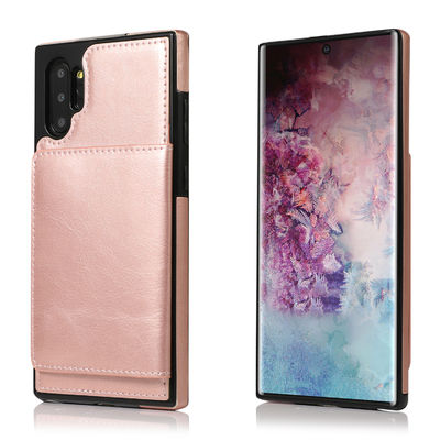 Leder-Kasten Soems 5g leichten Schlages 3 Matte Samsung Galaxys Z Kartenhalter-Geldbörse leichten Schlages 4
