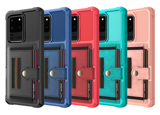 Magsafe-Samsung Mobile-Telefon-Beutel-Kasten-schmutzfester magnetischer lederner Kasten