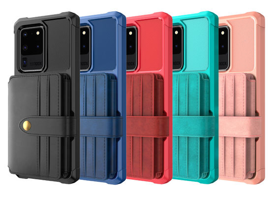 Stoßsichere schützende Fall-abnehmbarer Retro- lederner Fall Samsungs