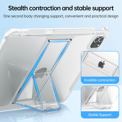 Scratchproof Ipad schützendes iPad 10,2 der Fall-Haltbarkeits-TPU bewegen Smart Cover Schritt für Schritt fort