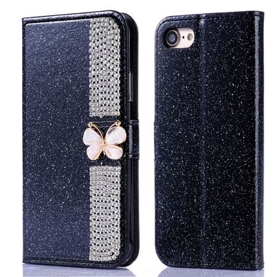 Flash Pulver Elektroplattierte Diamant-Inlay-Telefonschutz für Iphone Xr Xs 11 12 13 14 Pro Max Zelldeckel